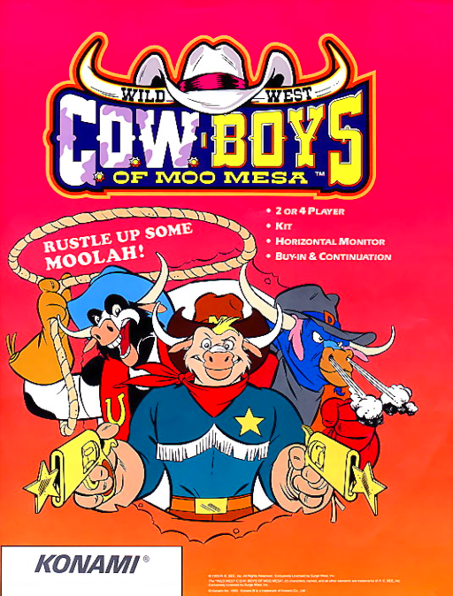 Wild West C.O.W.-Boys of Moo Mesa (World version EA) Game Cover